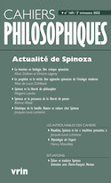 Cahiers philosophiques, no 169